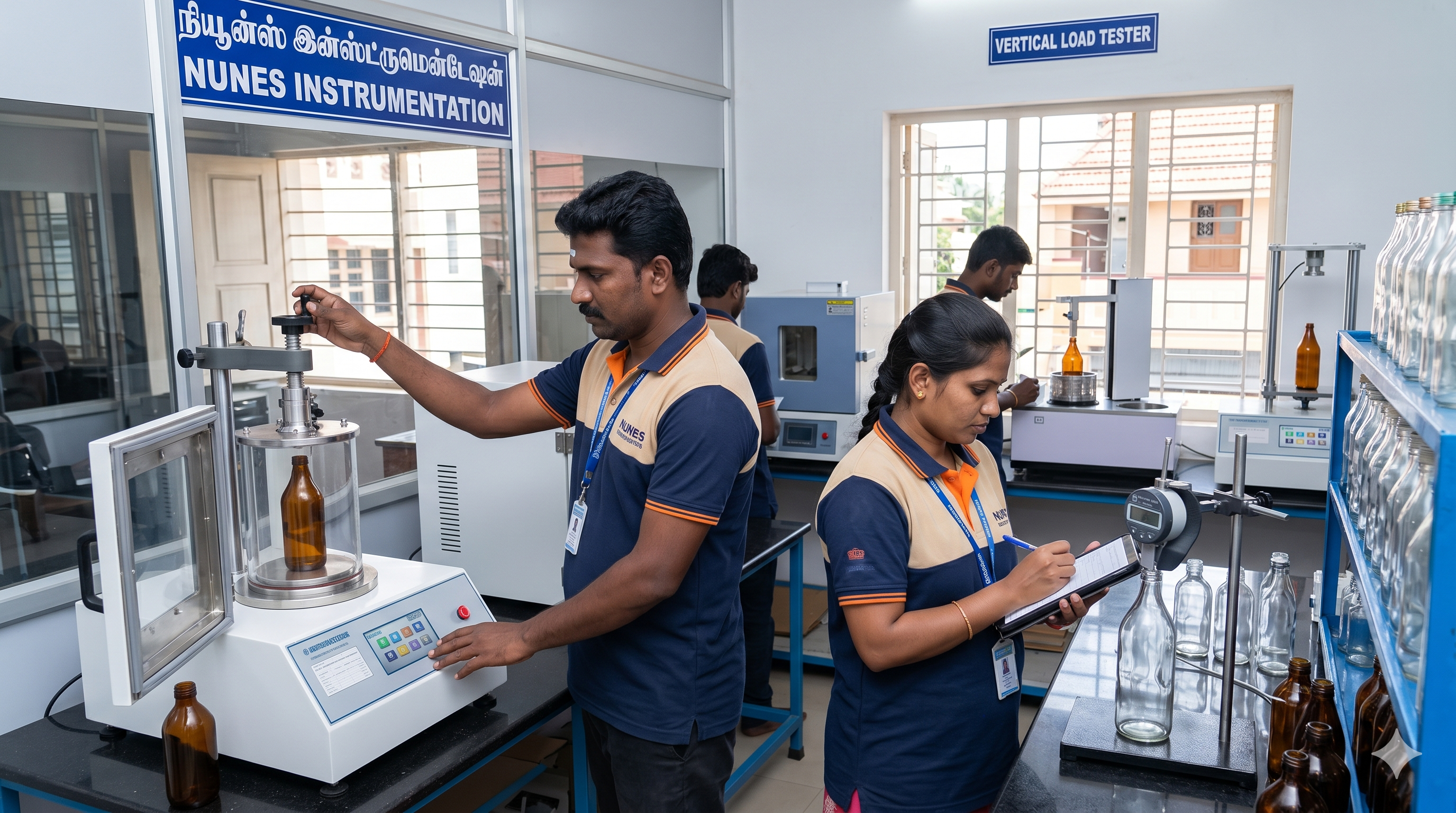 Glass Bottle Testing Instruments